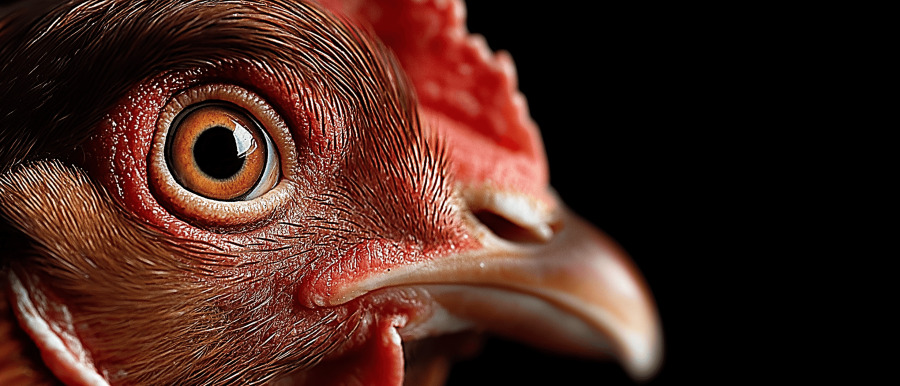 Chicken Closeup puzzle preview